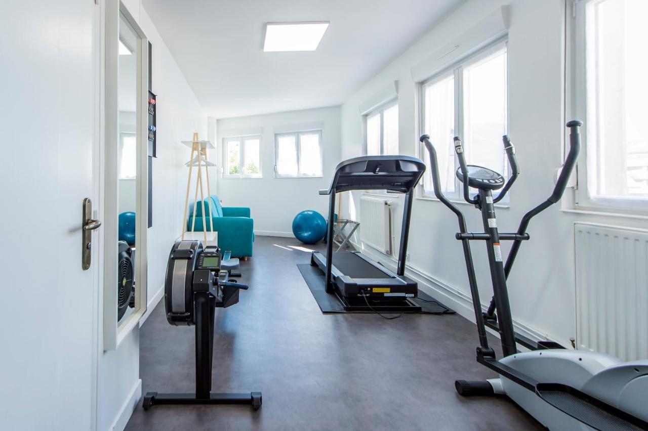 Suites Mana - Le Manaloft, Chic Et Moderne Avec Salle Privee De Fitness En Plein Centre-Ville De Ретель Экстерьер фото